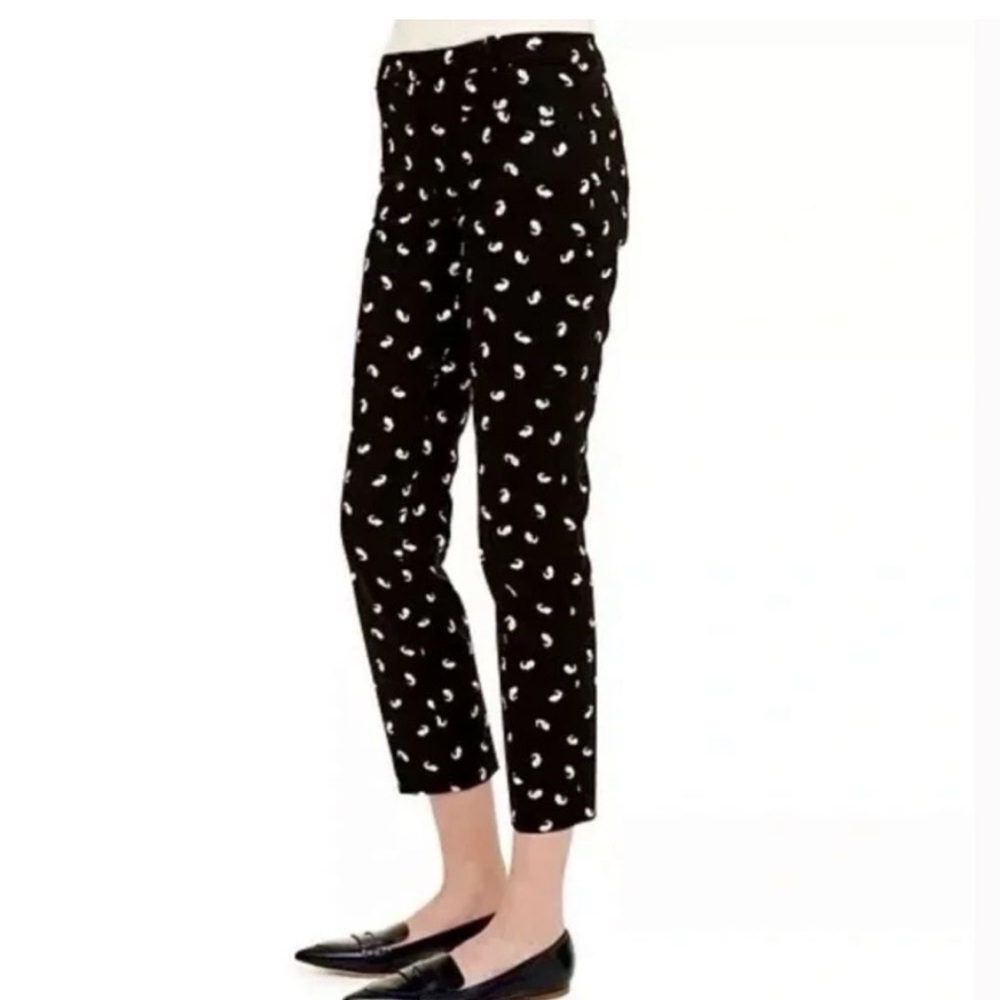 Club Monaco crop Koi fish pant
